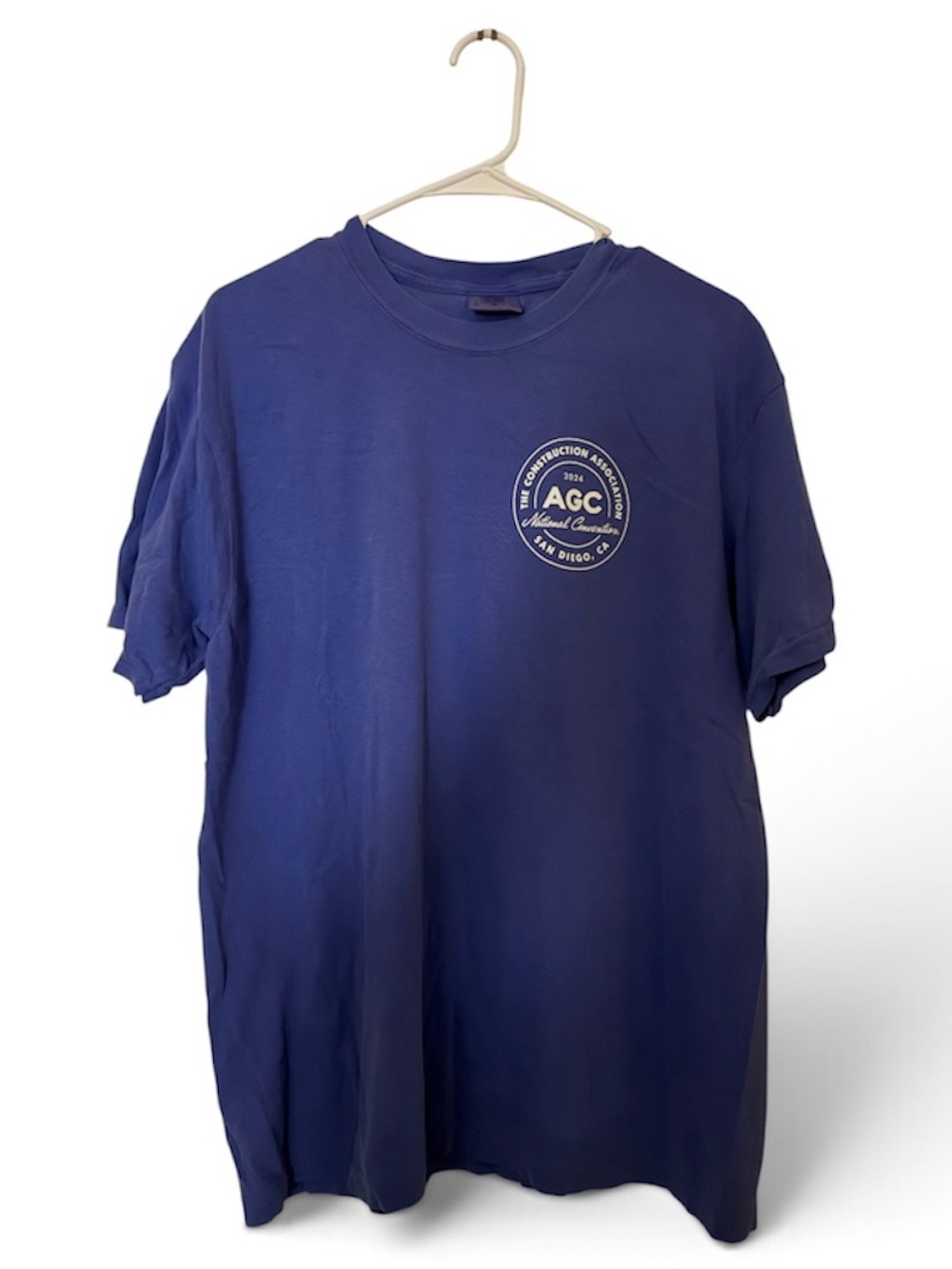 Ag Adriano Goldschmied Navy Short-Sleeve Crewneck T-Shirt